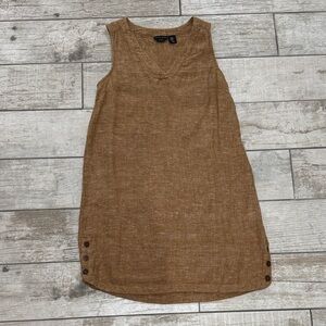 Tahari Tan Linen Garment